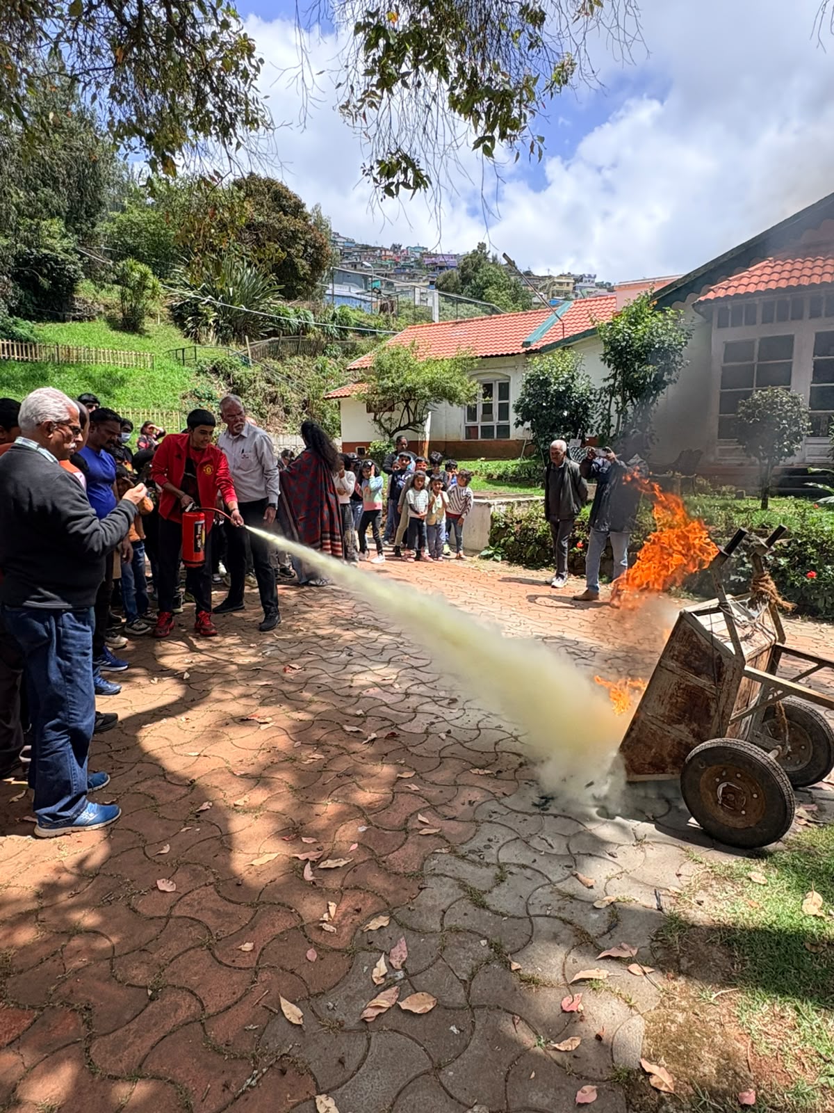 Facing the Flames: BMS Holds Its Annual Fire Safety Drill at bms