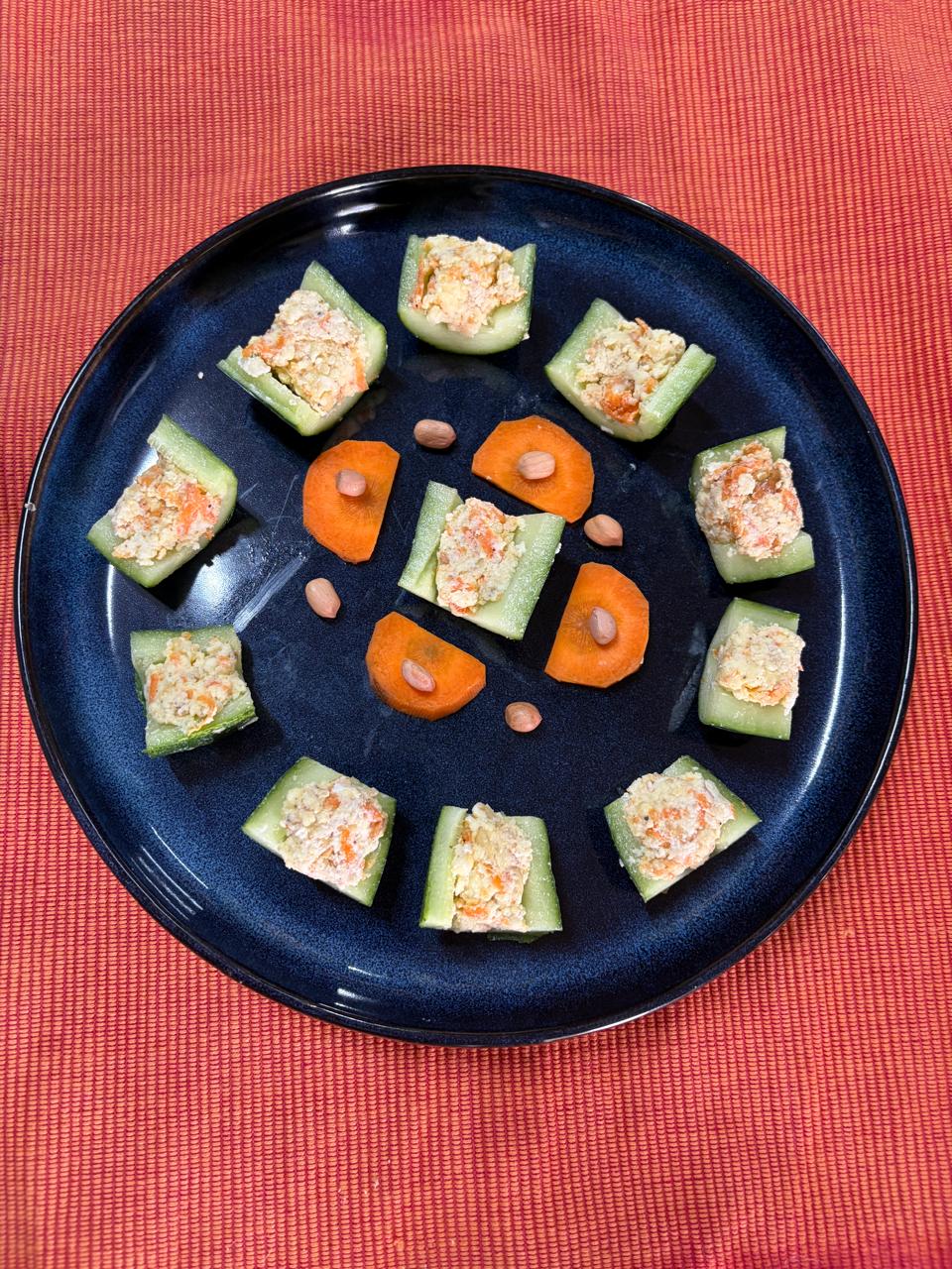 Grade 1's Kitchen Debut: Cucumber Half Cups, Made From Scratch at bms