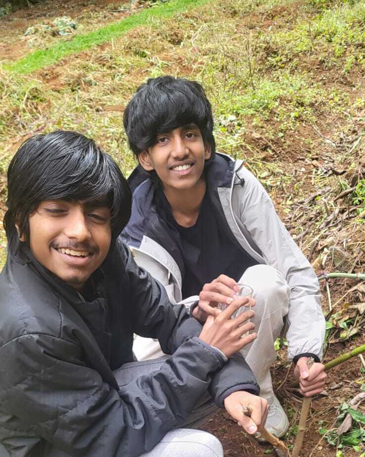 Digging for Discoveries: Grade 10 Sets Up a Pooter in the Garden Patch at bms