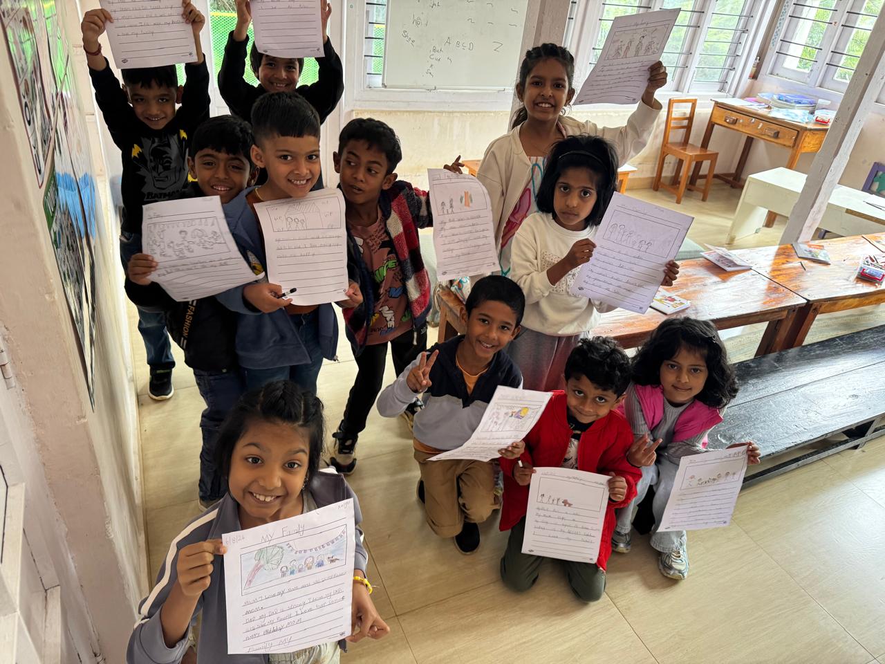 Budding Writers: Grade 2 Puts Family Love Into Words at bms