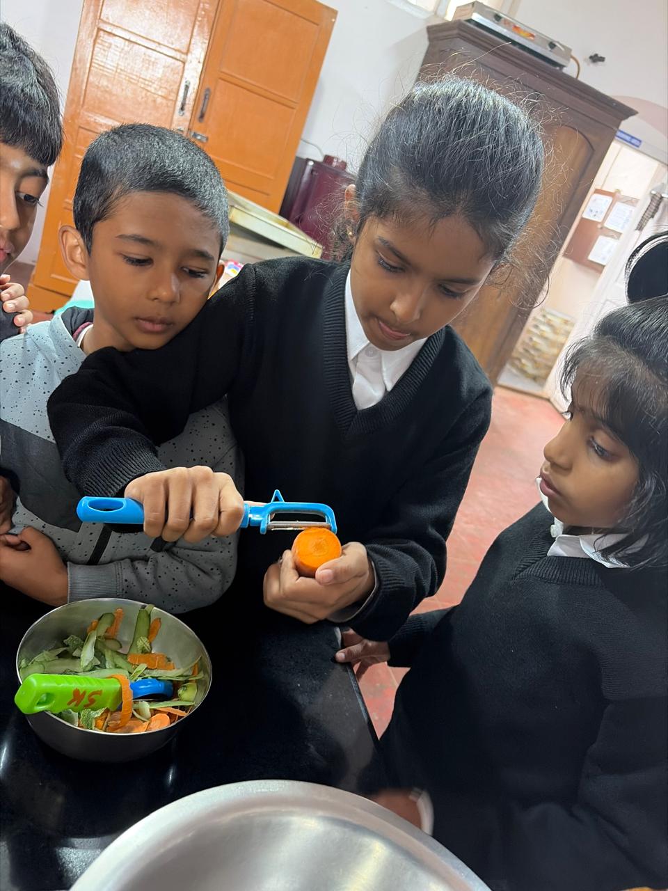 Three Tiers, No Shortcuts: Grade 2's Veggie Tower Challenge at bms