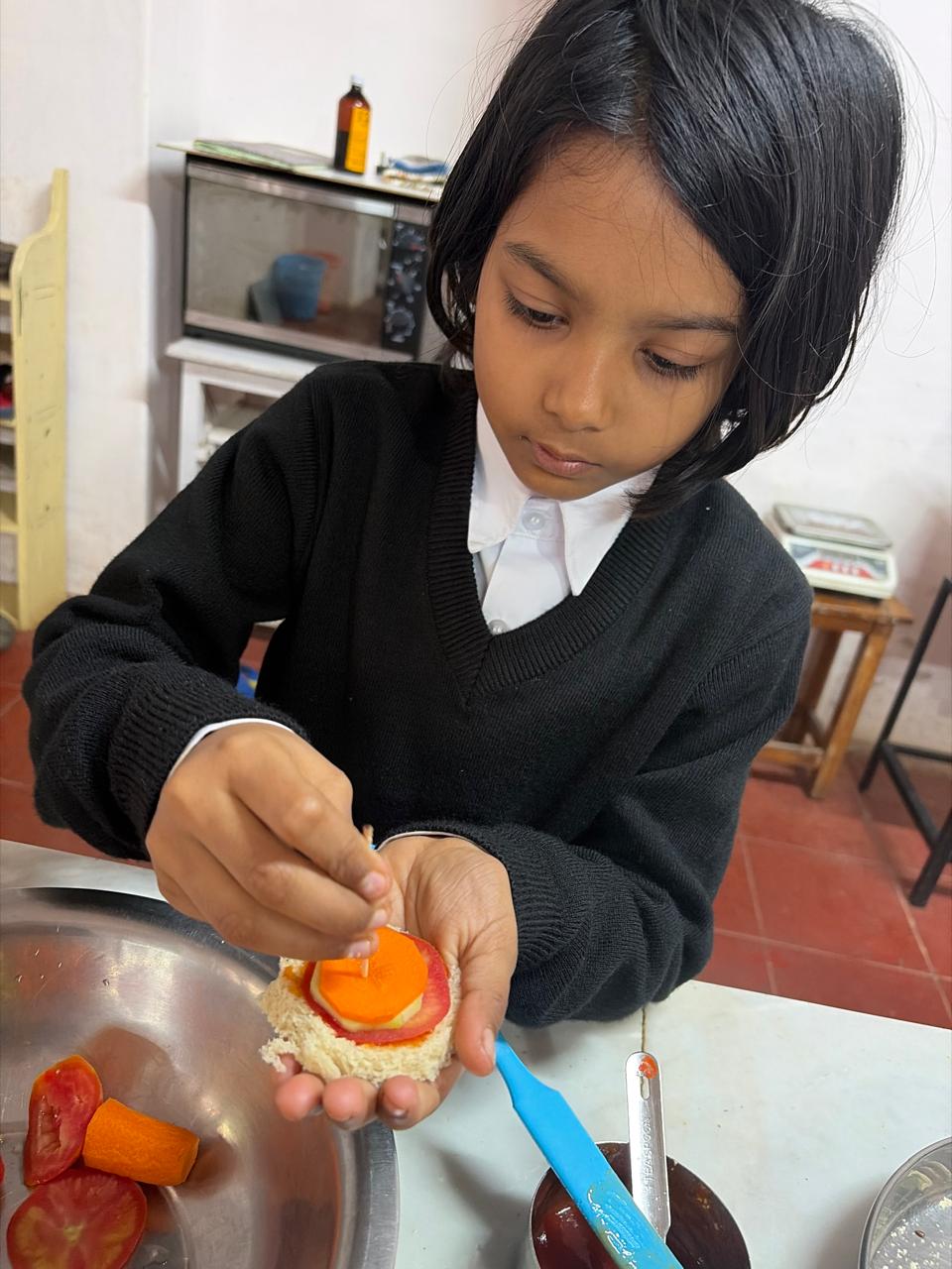 Three Tiers, No Shortcuts: Grade 2's Veggie Tower Challenge at bms