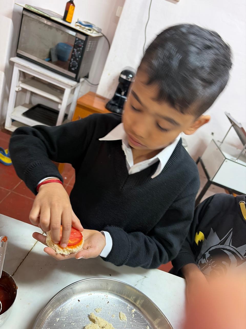 Three Tiers, No Shortcuts: Grade 2's Veggie Tower Challenge at bms