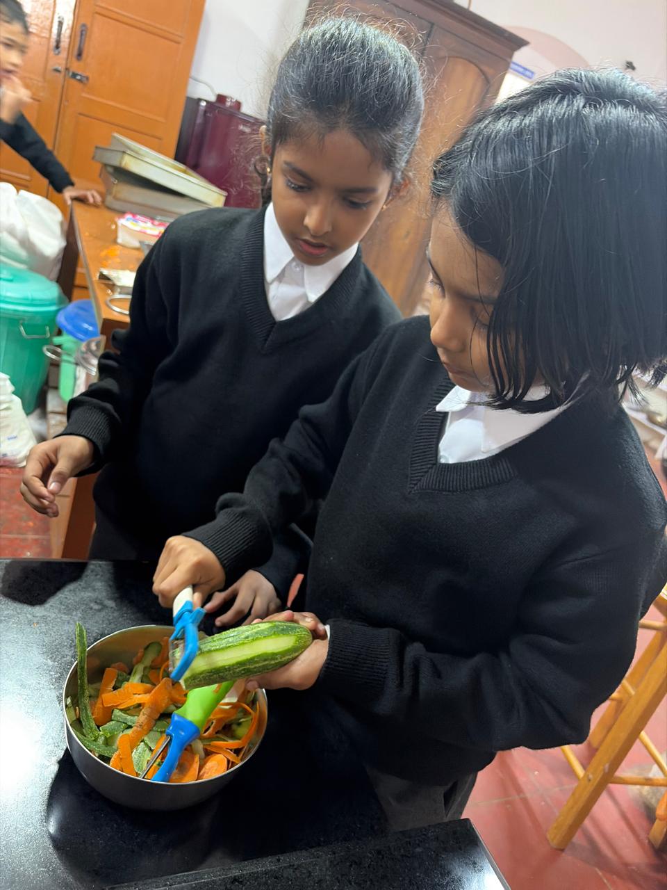 Three Tiers, No Shortcuts: Grade 2's Veggie Tower Challenge at bms