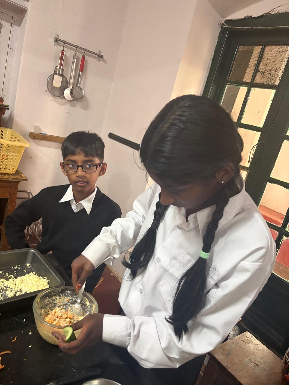 Kitchen Skills, Levelled Up: Grade 4's Culinary Class at bms