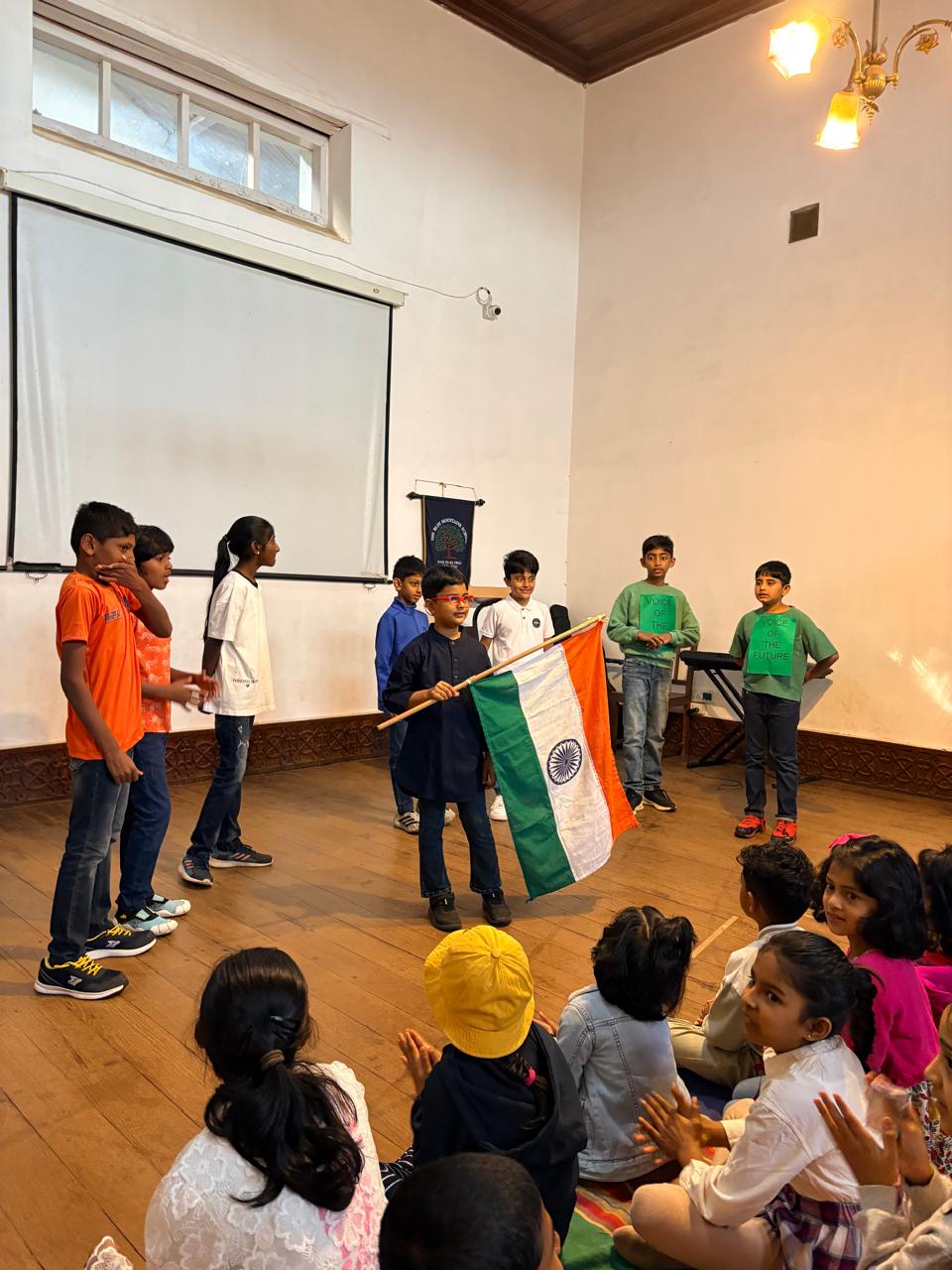 Dare to Be Free: Grade 4 Brings Independence Day to the Morning Assembly at bms