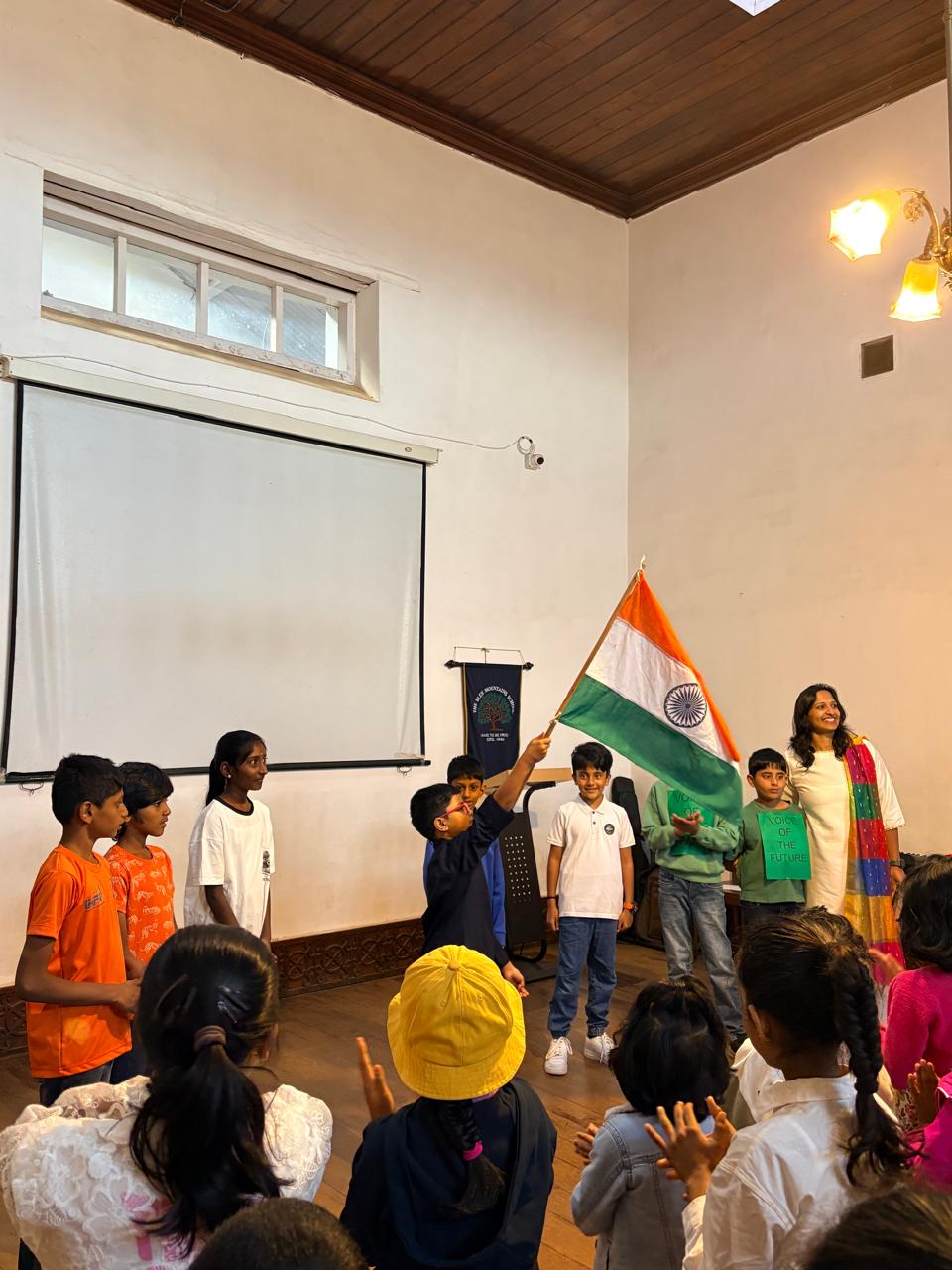 Dare to Be Free: Grade 4 Brings Independence Day to the Morning Assembly at bms