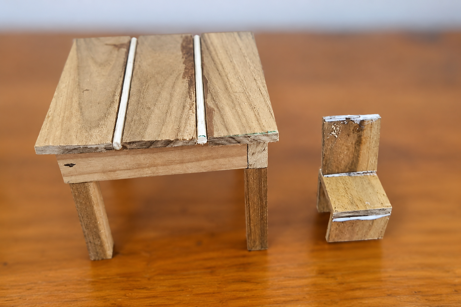 Sawdust and Focus: Elisha Builds a Table and Chair From Scratch at bms