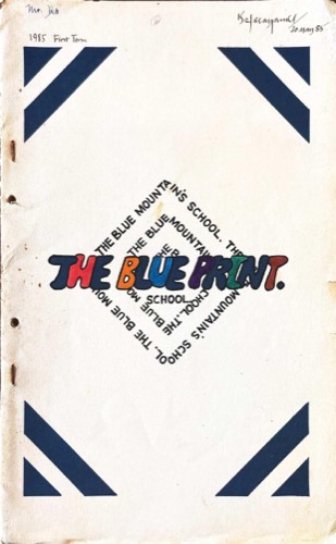 The Blue Print, 1985, First Term, cover