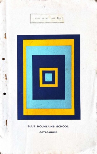 Blue Print, 1986, First Term, cover