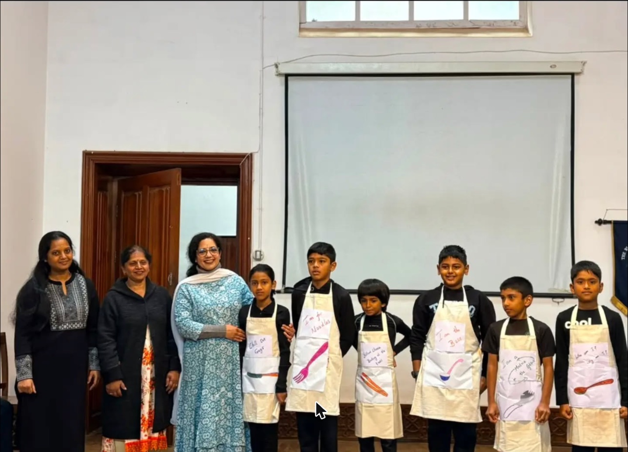 The Spoon Philosophy: Grade 5 Brings Kitchen Drama to the Morning Assembly at bms