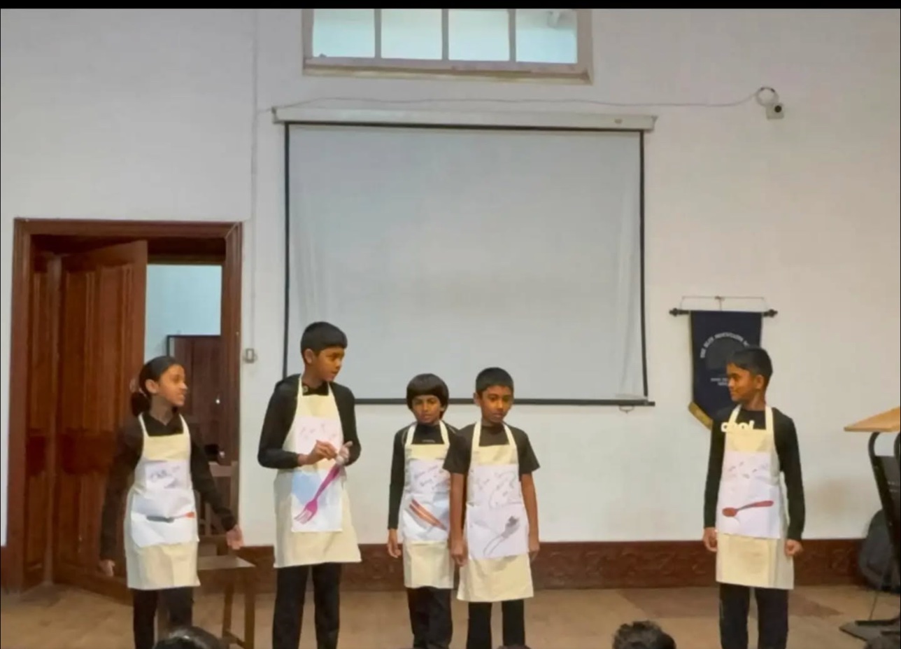 grade 5 spoon philosophy drama performance at bms